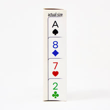 Load image into Gallery viewer, EZ2C (Easy to See) Playing Cards – Readable Font • Classy Design • Distinguishable Suits & Colors