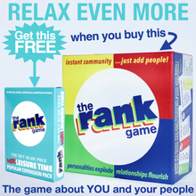 Load image into Gallery viewer, The Rank Game Bundle -- MORE LEISURE TIME PACK IS YOURS FREE!