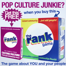 Load image into Gallery viewer, The Rank Game Bundle –– CULTURE VULTURE PACK IS YOURS FREE!