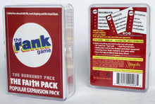 Load image into Gallery viewer, The Rank Game Expansion &amp; Standalone Pack: Faith Pack (Burgundy Pack)