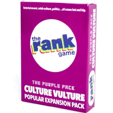 Load image into Gallery viewer, The Rank Game Expansion Pack: Culture Vulture (Purple Pack)