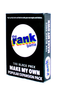 The Rank Game Bundle -- MAKE MY OWN PACK IS YOURS FREE!