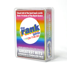 Load image into Gallery viewer, The Rank Game: Greatest Hits On-the-Go (Standalone &amp; Expansion Pack)