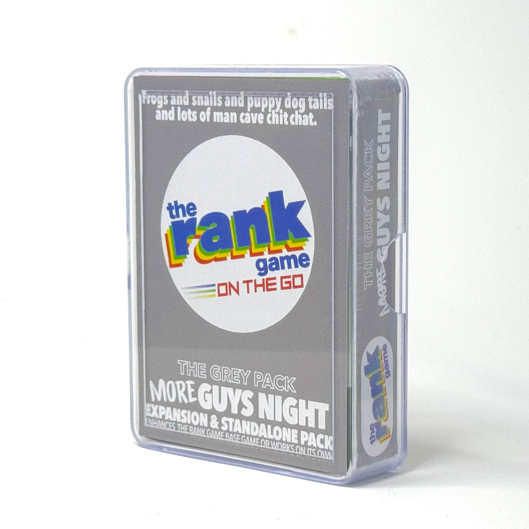 The Rank Game: More Guys Night (Standalone & Expansion Pack)