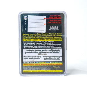 The Rank Game: Make My Own Pack (Standalone & Expansion Pack)