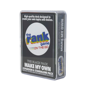 The Rank Game: Make My Own Pack (Standalone & Expansion Pack)