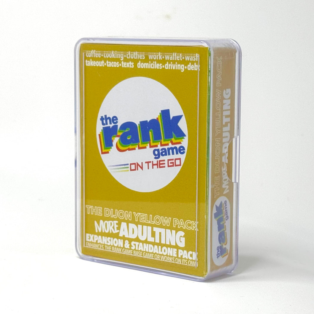 The Rank Game: More Adulting (Standalone & Expansion Pack)