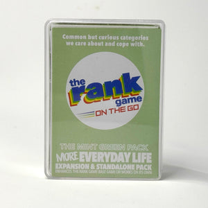 The Rank Game: MORE Everyday Life (Standalone & Expansion Pack)