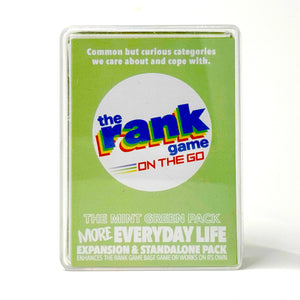 The Rank Game: More Everyday Life (Standalone & Expansion Pack)
