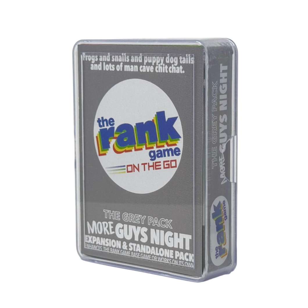 The Rank Game: Guys Night (Standalone & Expansion Pack)