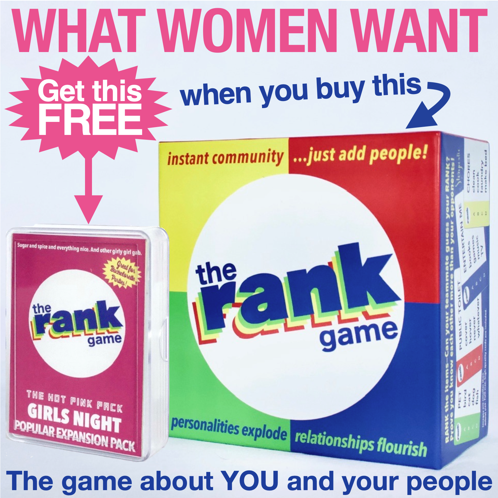 The Rank Game Bundle -- GIRLS NIGHT PACK IS YOURS FREE! – Storyastic