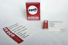 Load image into Gallery viewer, The Rank Game Expansion &amp; Standalone Pack: Faith Pack (Burgundy Pack)