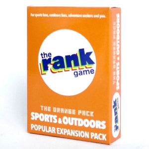 The Rank Game Expansion Pack: Sports & Outdoors (Orange Pack)