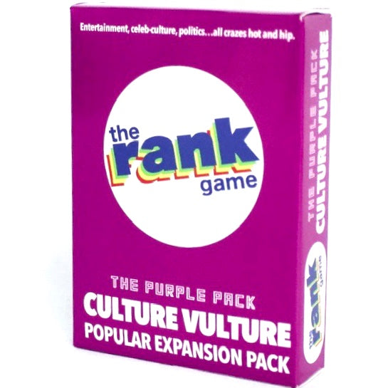 The Rank Game Expansion: Culture Vulture (Purple Pack)