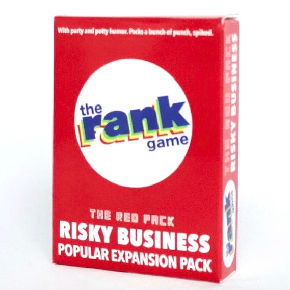The Rank Game Expansion Pack: Risky Business (Red Pack)