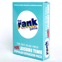 Load image into Gallery viewer, The Rank Game Expansion Pack: MORE Leisure Time (Sky Blue Pack)
